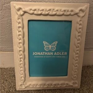 Jonathan Adler Porcelain Chain Picture Frame 5 x 7